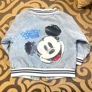 Mickey Mouse Boys Denim Jean Jacket